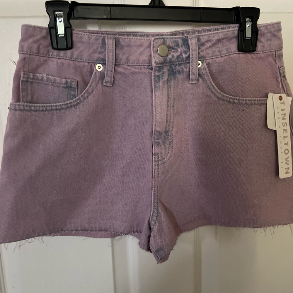 Tinseltown Couture Denim Jeans Junior size 7 Shorts